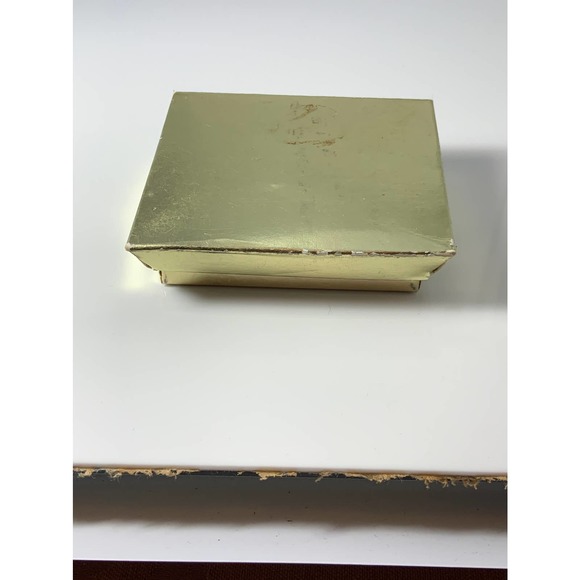 Vintage Filigree Blue Flower Brooch Pendant Secret Perfume Compartment Orig. Pkg - Picture 10 of 10